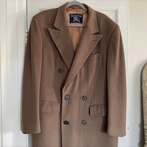Burberry Camel Overcoat - 42R or 44R